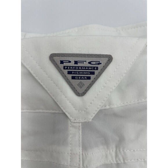 NWT Columbia PFG Women's Shorts Size 8 White Omni-Shade Outdoor Hiking Fishing - Picture 6 of 13